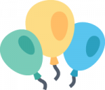 Balloons Icon